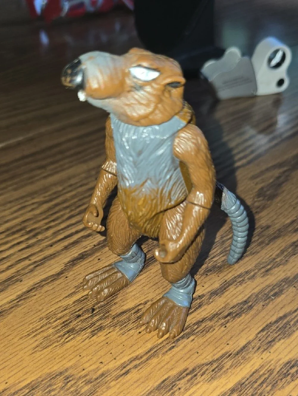Vintage TMNT Splinter Rat Action Figure
